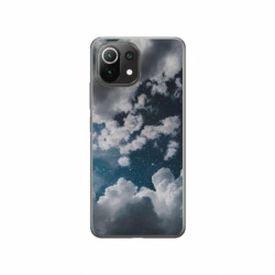 Husa personalizata tip carcasa HQPrint pentru Xiaomi Mi 11 Lite 5G, model Blue Sky, multicolor, S1D1M0023