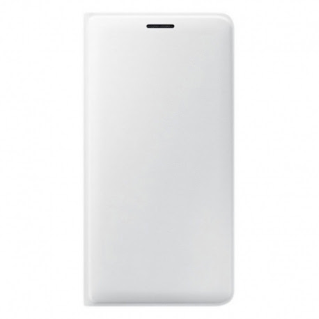 Husa Originala SAMSUNG Galaxy J3 2016 - Flip Wallet (Alb)