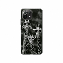 Husa personalizata tip carcasa HQPrint pentru Xiaomi Mi 11 Lite 5G, model Zebra 1, multicolor, S1D1M0086