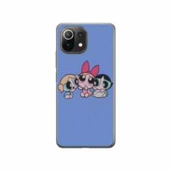 Husa personalizata tip carcasa HQPrint pentru Xiaomi Mi 11 Lite 5G, model Powerpuff Girls, multicolor, S1D1M0135