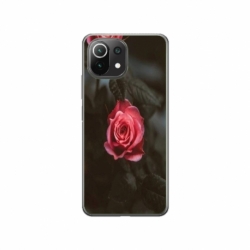 Husa personalizata tip carcasa HQPrint pentru Xiaomi Mi 11 Lite 5G, model Flowers 11, multicolor, S1D1M0156