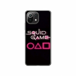 Husa personalizata tip carcasa HQPrint pentru Xiaomi Mi 11 Lite 5G, model Squid Game 4, multicolor, S1D1M0176