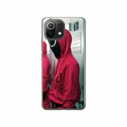 Husa personalizata tip carcasa HQPrint pentru Xiaomi Mi 11 Lite 5G, model Squid Game 14, multicolor, S1D1M0186