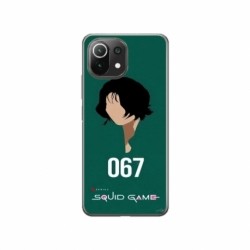 Husa personalizata tip carcasa HQPrint pentru Xiaomi Mi 11 Lite 5G, model Squid Game 16, multicolor, S1D1M0188