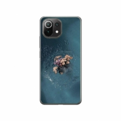 Husa personalizata tip carcasa HQPrint pentru Xiaomi Mi 11 Lite 5G, model Flowers 15, multicolor, S1D1M0215