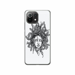 Husa personalizata tip carcasa HQPrint pentru Xiaomi Mi 11 Lite 5G, model Medusa 2, multicolor, S1D1M0230