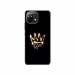 Husa personalizata tip carcasa HQPrint pentru Xiaomi Mi 11 Lite 5G, model Queen, multicolor, S1D1M0243