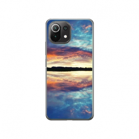 Husa personalizata tip carcasa HQPrint pentru Xiaomi Mi 11 Lite 5G, model Nice View 12, multicolor, S1D1M0247