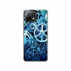 Husa personalizata tip carcasa HQPrint pentru Xiaomi Mi 11 Lite 5G, model Clockwork, multicolor, S1D1M0250