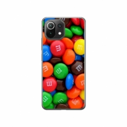 Husa personalizata tip carcasa HQPrint pentru Xiaomi Mi 11 Lite 5G, model MandM, multicolor, S1D1M0257