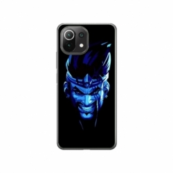 Husa personalizata tip carcasa HQPrint pentru Xiaomi Mi 11 Lite 5G, model Blue King, multicolor, S1D1M0305