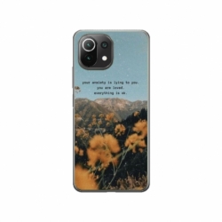 Husa personalizata tip carcasa HQPrint pentru Xiaomi Mi 11 Lite 5G, model Quote 1, multicolor, S1D1M0306