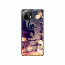 Husa personalizata tip carcasa HQPrint pentru Xiaomi Mi 11 Lite 5G, model Notes, multicolor, S1D1M0328