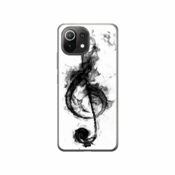 Husa personalizata tip carcasa HQPrint pentru Xiaomi Mi 11 Lite 5G, model Song Notes, multicolor, S1D1M0357