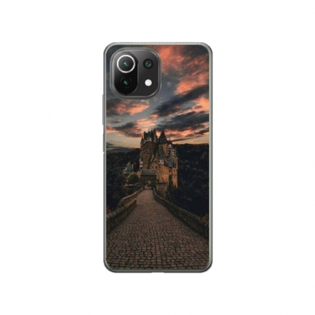 Husa personalizata tip carcasa HQPrint pentru Xiaomi Mi 11 Lite 5G, model Nice View 14, multicolor, S1D1M0361