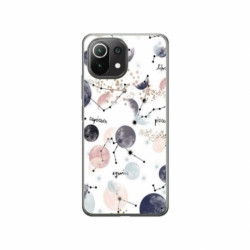 Husa personalizata tip carcasa HQPrint pentru Xiaomi Mi 11 Lite 5G, model Abstract 6, multicolor, S1D1M0372