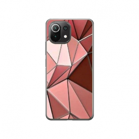 Husa personalizata tip carcasa HQPrint pentru Xiaomi Mi 11 Lite 5G, model 3D, multicolor, S1D1M0373