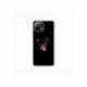 Husa personalizata tip carcasa HQPrint pentru Xiaomi Mi 10 Lite 5G, model Black Cat 2, multicolor, S1D1M0016