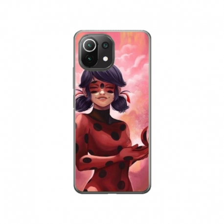 Husa personalizata tip carcasa HQPrint pentru Xiaomi Mi 10 Lite 5G, model Buburuza, multicolor, S1D1M0025