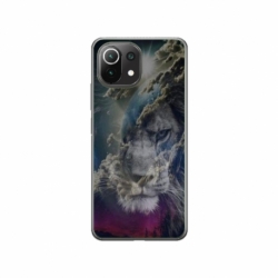 Husa personalizata tip carcasa HQPrint pentru Xiaomi Mi 10 Lite 5G, model Lion 4, multicolor, S1D1M0120