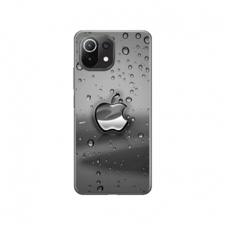 Husa personalizata tip carcasa HQPrint pentru Xiaomi Mi 10 Lite 5G, model Rainy Xiaomi logo, multicolor, S1D1M0148