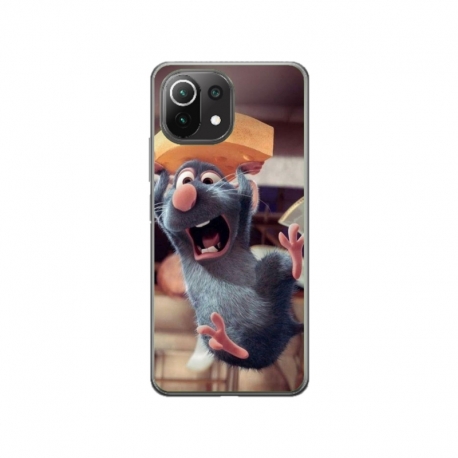 Husa personalizata tip carcasa HQPrint pentru Xiaomi Mi 10 Lite 5G, model Ratatouille, multicolor, S1D1M0151