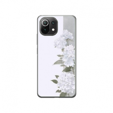 Husa personalizata tip carcasa HQPrint pentru Xiaomi Mi 10 Lite 5G, model Flowers 16, multicolor, S1D1M0217