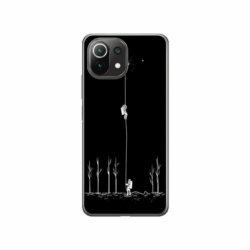 Husa personalizata tip carcasa HQPrint pentru Xiaomi Mi 10 Lite 5G, model Climbing to the Moon, multicolor, S1D1M0233