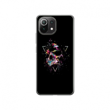 Husa personalizata tip carcasa HQPrint pentru Xiaomi Mi 10 Lite 5G, model Colorful 5, multicolor, S1D1M0302