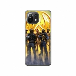 Husa personalizata tip carcasa HQPrint pentru Xiaomi Mi 11 Lite, model Counter Strike, multicolor, S1D1M0062