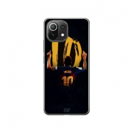 Husa personalizata tip carcasa HQPrint pentru Xiaomi Mi 11 Lite, model Messi 2, multicolor, S1D1M0134