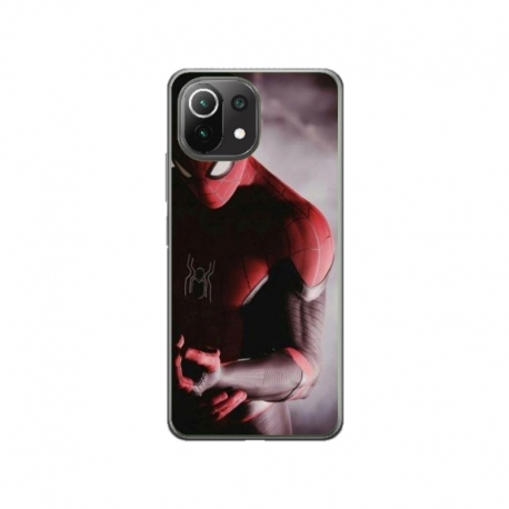 Husa personalizata tip carcasa HQPrint pentru Xiaomi Mi 11 Lite, model Spiderman 6, multicolor, S1D1M0172