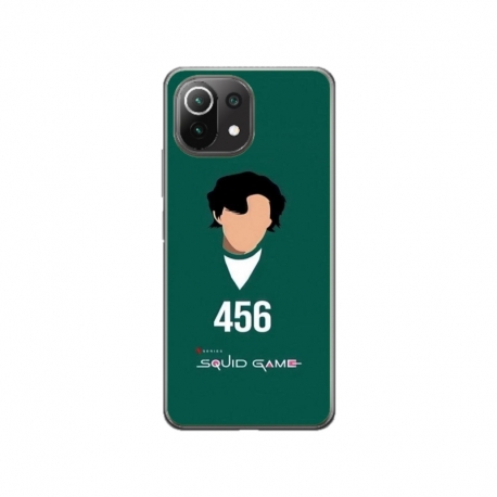 Husa personalizata tip carcasa HQPrint pentru Xiaomi Mi 11 Lite, model Squid Game 3, multicolor, S1D1M0175