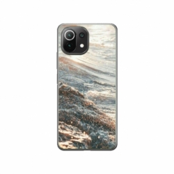 Husa personalizata tip carcasa HQPrint pentru Xiaomi Mi 11 Lite, model Ocean Water 1 , multicolor, S1D1M0200