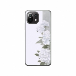 Husa personalizata tip carcasa HQPrint pentru Xiaomi Mi 11 Lite, model Flowers 16, multicolor, S1D1M0217