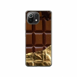 Husa personalizata tip carcasa HQPrint pentru Xiaomi Mi 11 Lite, model Chocolate, multicolor, S1D1M0272