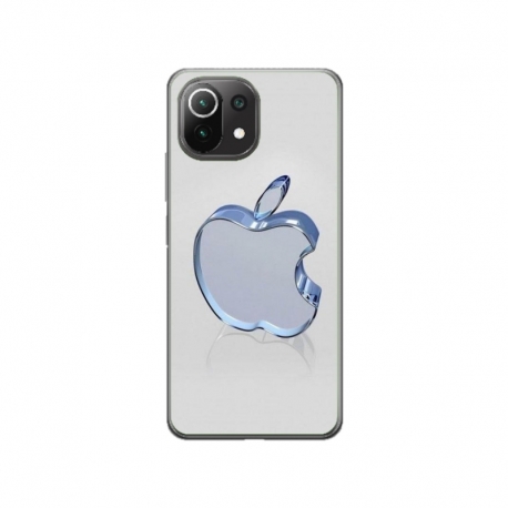 Husa personalizata tip carcasa HQPrint pentru Xiaomi Mi 11 Lite, model Xiaomi Logo, multicolor, S1D1M0323