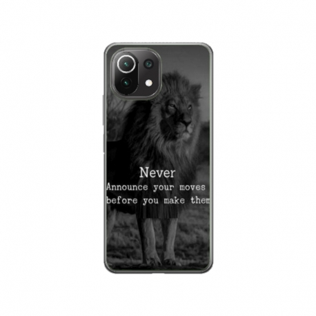 Husa personalizata tip carcasa HQPrint pentru Xiaomi Mi 11 Lite, model Quote 2, multicolor, S1D1M0330