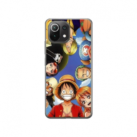 Husa personalizata tip carcasa HQPrint pentru Xiaomi Mi 11 Pro, model One Piece, multicolor, S1D1M0001