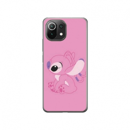 Husa personalizata tip carcasa HQPrint pentru Xiaomi Mi 11 Pro, model Pink Stitch, multicolor, S1D1M0005