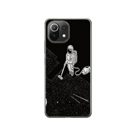 Husa personalizata tip carcasa HQPrint pentru Xiaomi Mi 11 Pro, model Vacuum of Space, multicolor, S1D1M0007