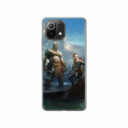 Husa personalizata tip carcasa HQPrint pentru Xiaomi Mi 11 Pro, model God of War 1, multicolor, S1D1M0008