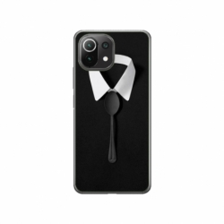 Husa personalizata tip carcasa HQPrint pentru Xiaomi Mi 11 Pro, model Mr Fancy, multicolor, S1D1M0036
