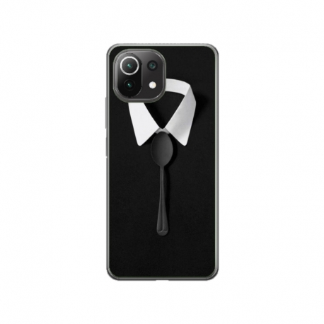 Husa personalizata tip carcasa HQPrint pentru Xiaomi Mi 11 Pro, model Mr Fancy, multicolor, S1D1M0036