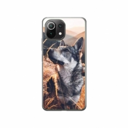 Husa personalizata tip carcasa HQPrint pentru Xiaomi Mi 11 Pro, model Dog 1, multicolor, S1D1M0064