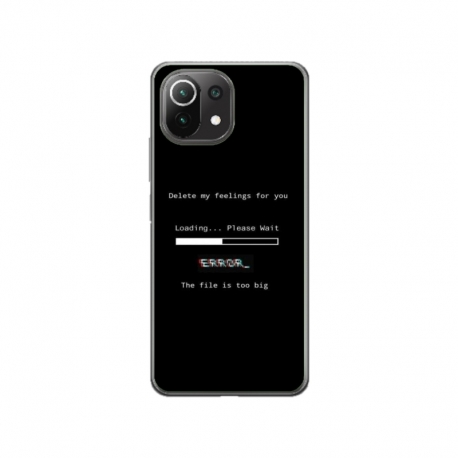 Husa personalizata tip carcasa HQPrint pentru Xiaomi Mi 11 Pro, model Delete Feelings, multicolor, S1D1M0069