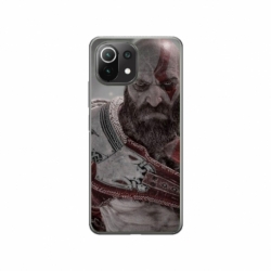 Husa personalizata tip carcasa HQPrint pentru Xiaomi Mi 11 Pro, model God of War 2, multicolor, S1D1M0081