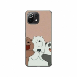 Husa personalizata tip carcasa HQPrint pentru Xiaomi Mi 11 Pro, model Bears 2, multicolor, S1D1M0089