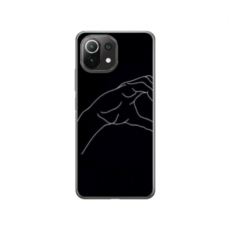 Husa personalizata tip carcasa HQPrint pentru Xiaomi Mi 11 Pro, model Forever and Always 1, multicolor, S1D1M0094