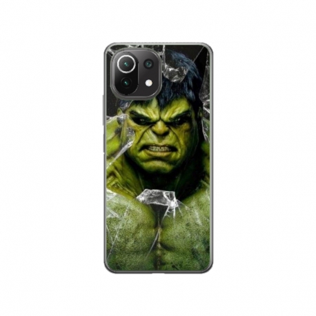 Husa personalizata tip carcasa HQPrint pentru Xiaomi Mi 11 Pro, model Hulk 2, multicolor, S1D1M0100